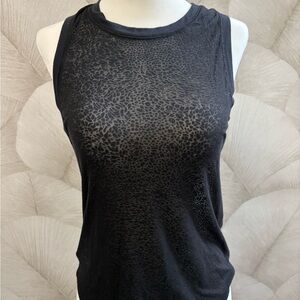 Women's Black Sleeveless Top